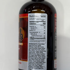 Organic Herbal Wellness Blend by VeggieVerve, a botanical liquid formula for weight loss in a 16 oz bottle.
